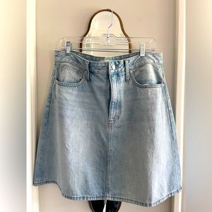 NWT Madewell jean skirt